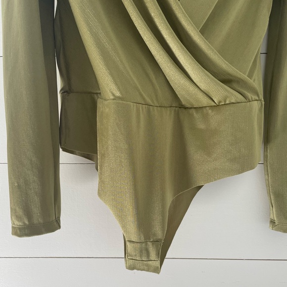 Bronx & Banco x Revolve Bodysuit in Olive - Picture 5 of 12